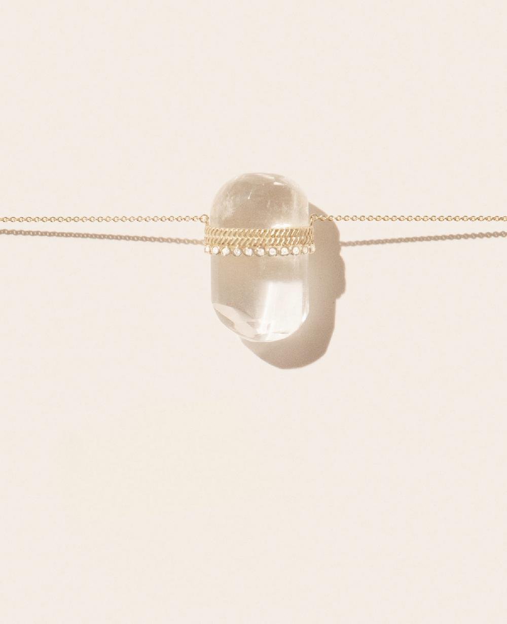 pascale monvoisin Collier JIL CRISTAL