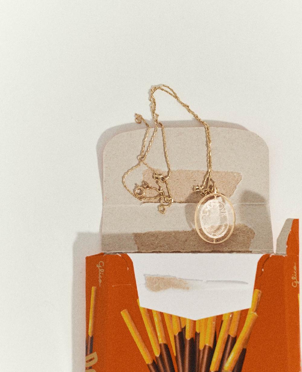 Pascale Monvoisin Collier L'AMOUR N°1 CRISTAL