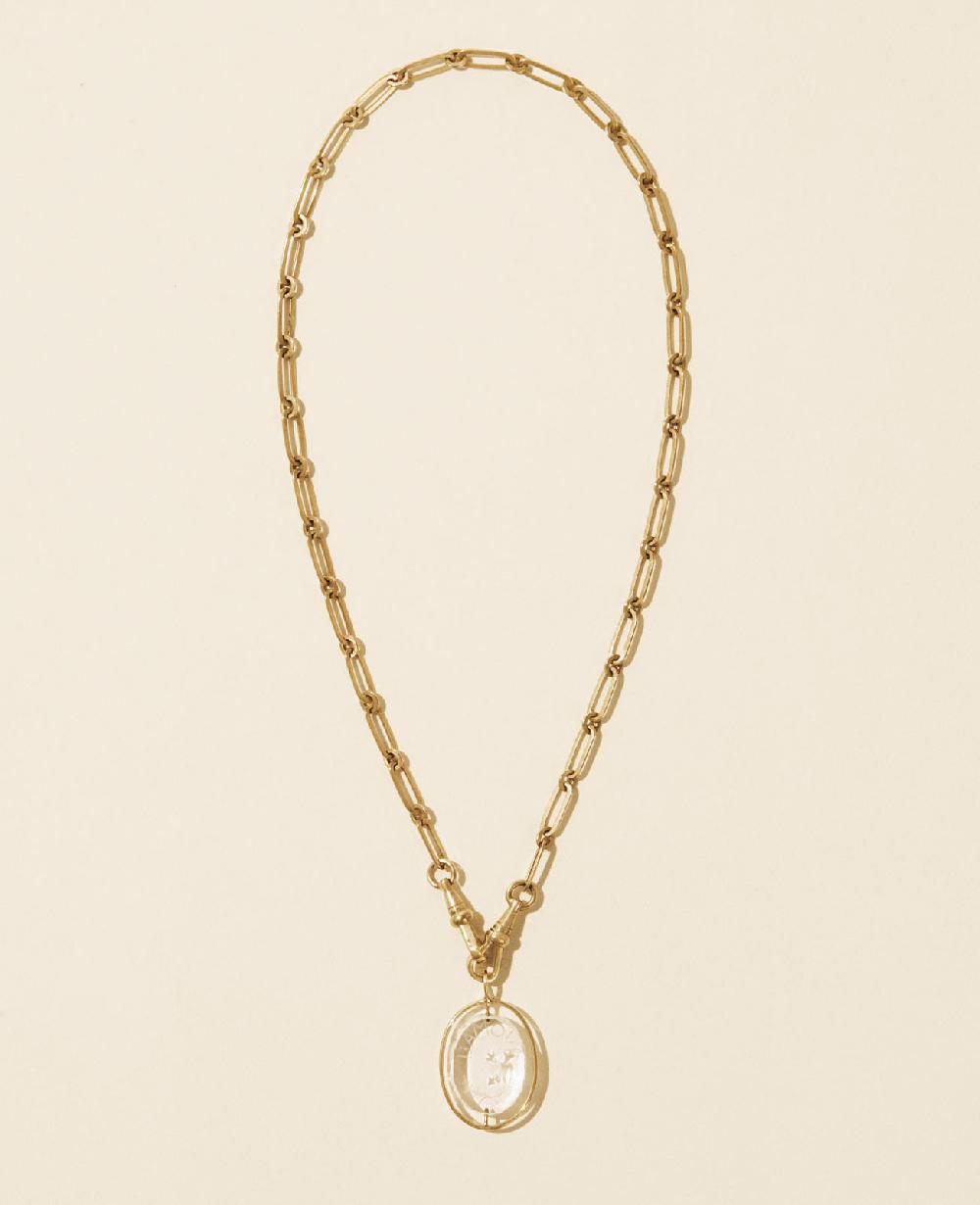 Pascale Monvoisin Collier L'AMOUR N°2 CRISTAL