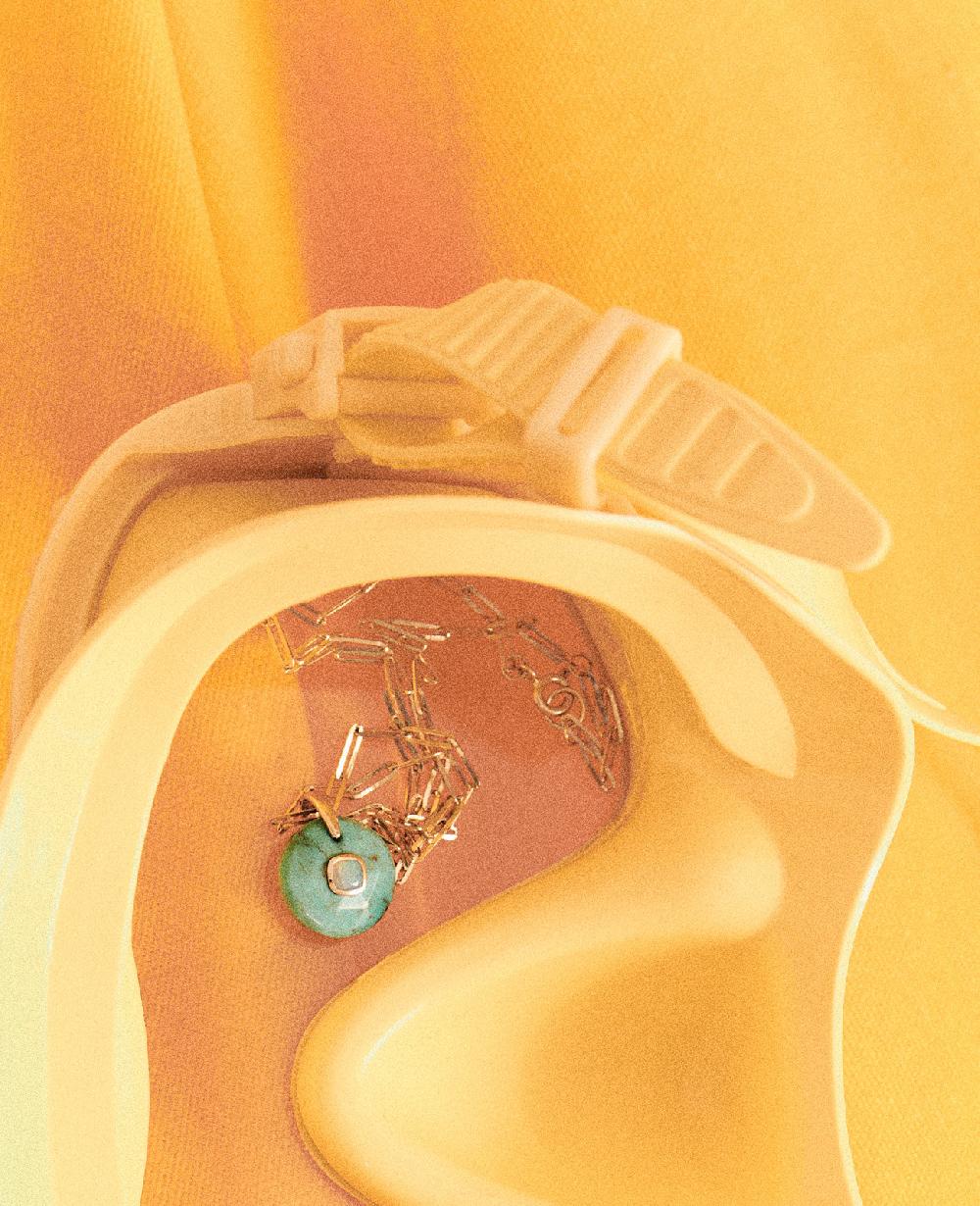 Pascale Monvoisin Collier MILO TURQUOISE