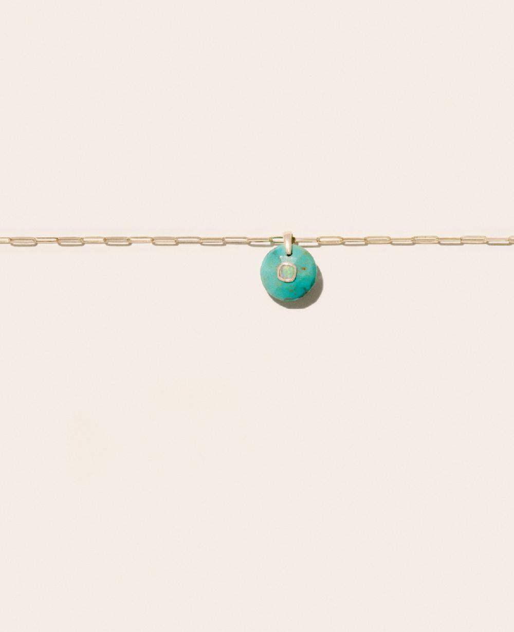 pascale monvoisin Collier MILO TURQUOISE