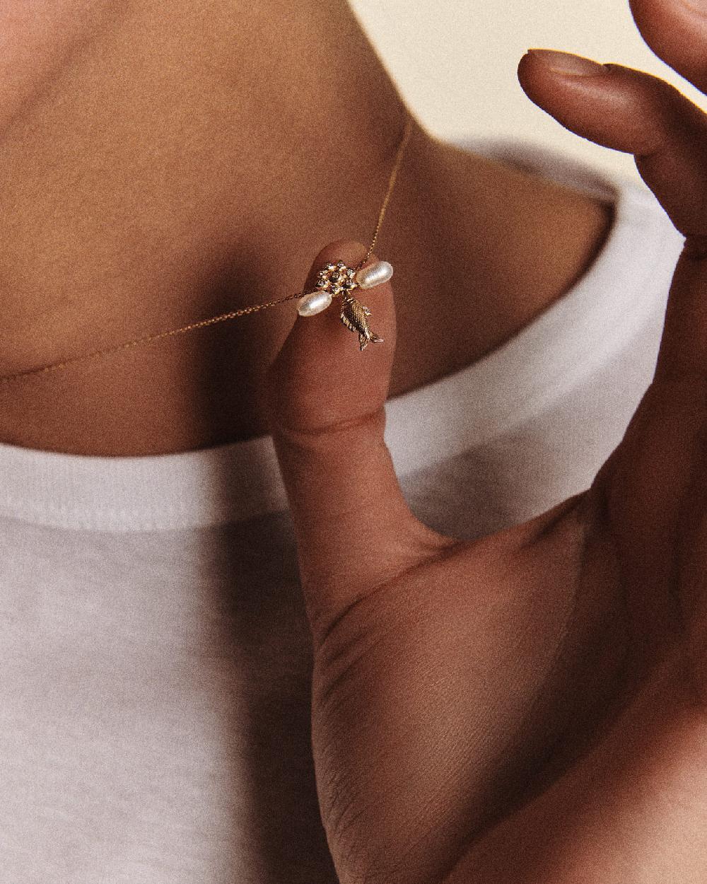 Pascale Monvoisin Collier PALERME DAISY