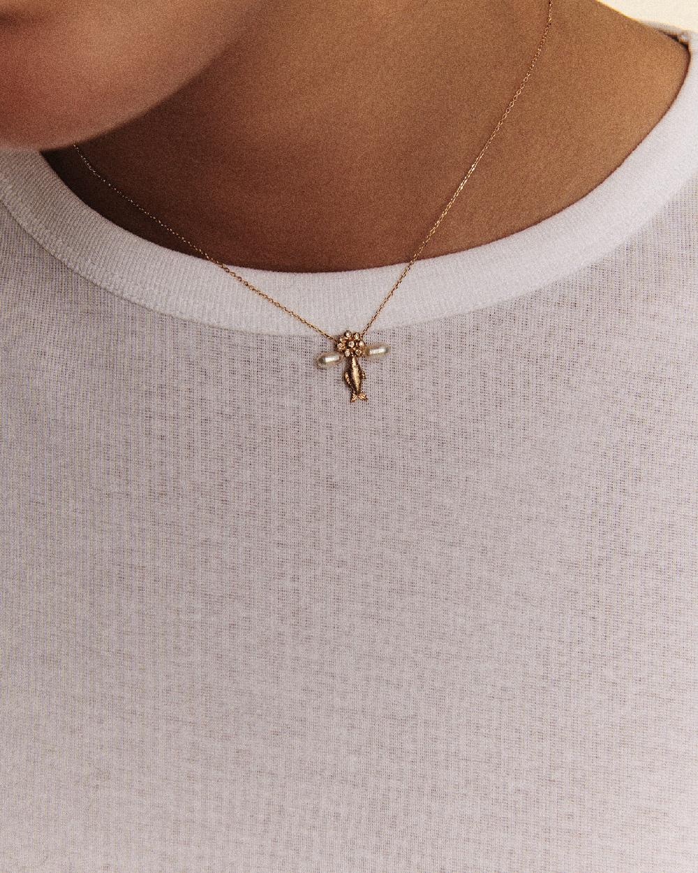 Pascale Monvoisin Collier PALERME DAISY