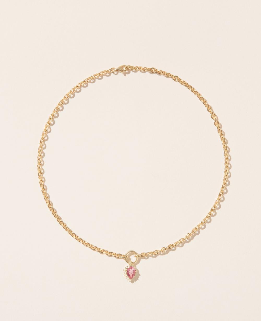 Pascale Monvoisin Collier SUN N°1 TOURMALINE VERTE