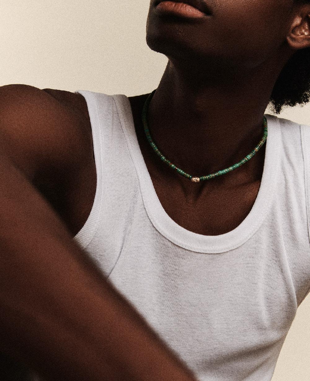 Pascale Monvoisin Collier TAYLOR N°1 TURQUOISE