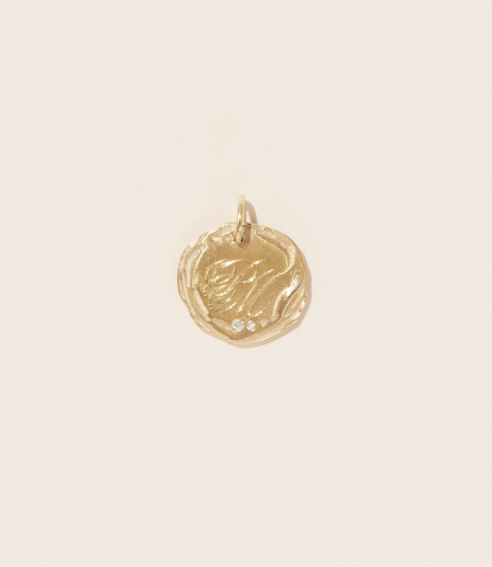 Pascale Monvoisin Pendentif INITIALE N°4