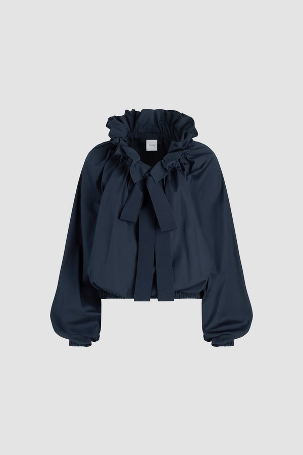patou Blouse à manches bouffantes en coton bio