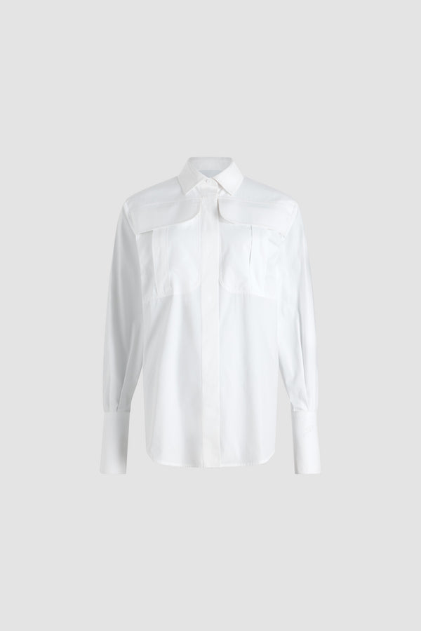 patou Chemise safari en coton bio