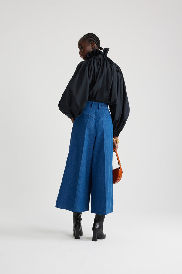 Patou Haut à Col Coulissé En Coton Bio