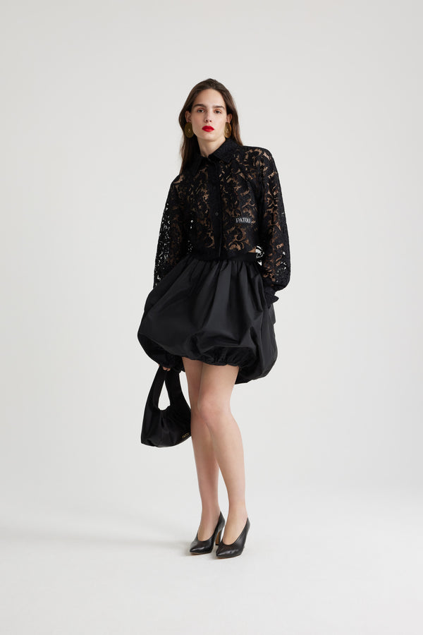 Patou Jupe Boule En Faille Recyclée