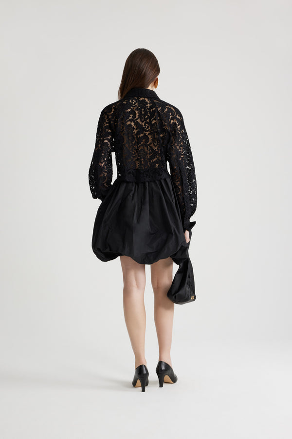 Patou Jupe Boule En Faille Recyclée