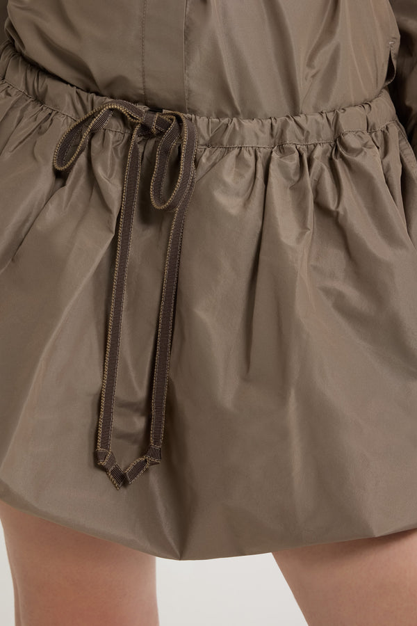 Patou Jupe Courte Bouffante En Faille Recyclée