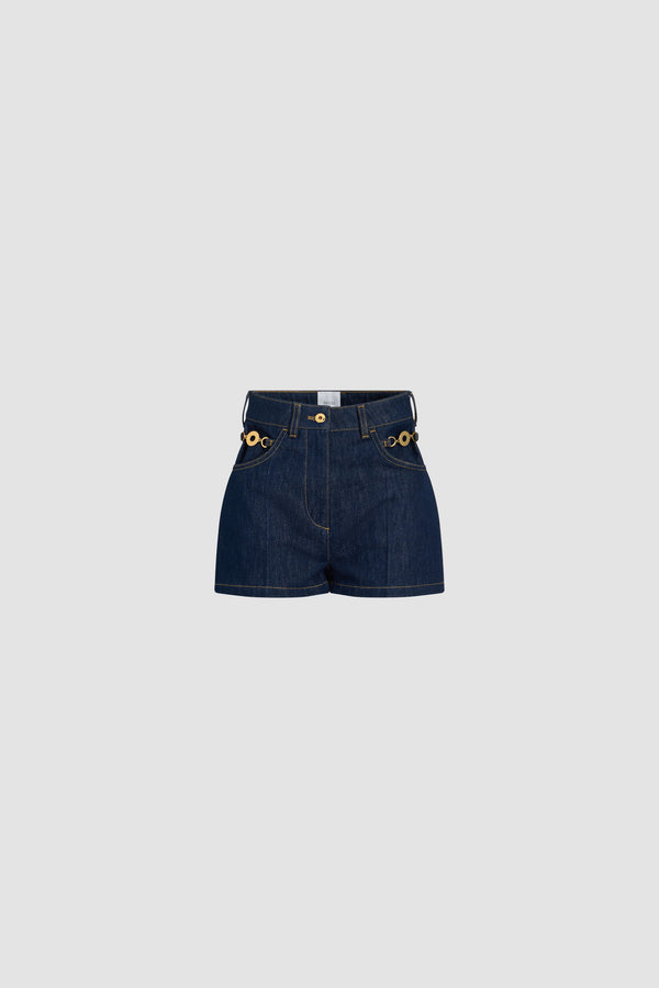 patou Mini short en denim