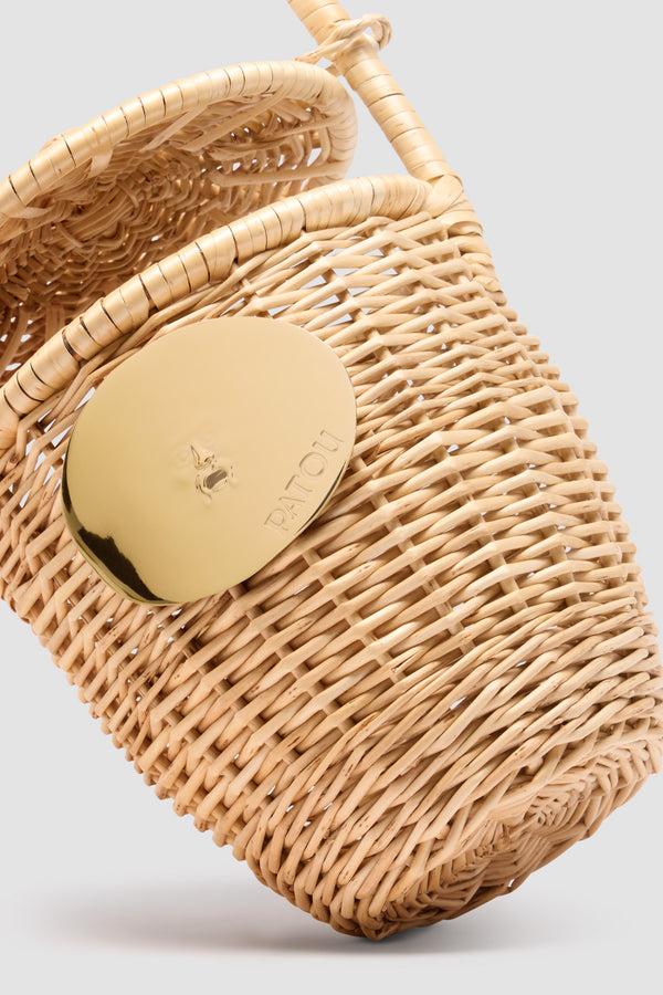 Patou Panier Seau En Osier