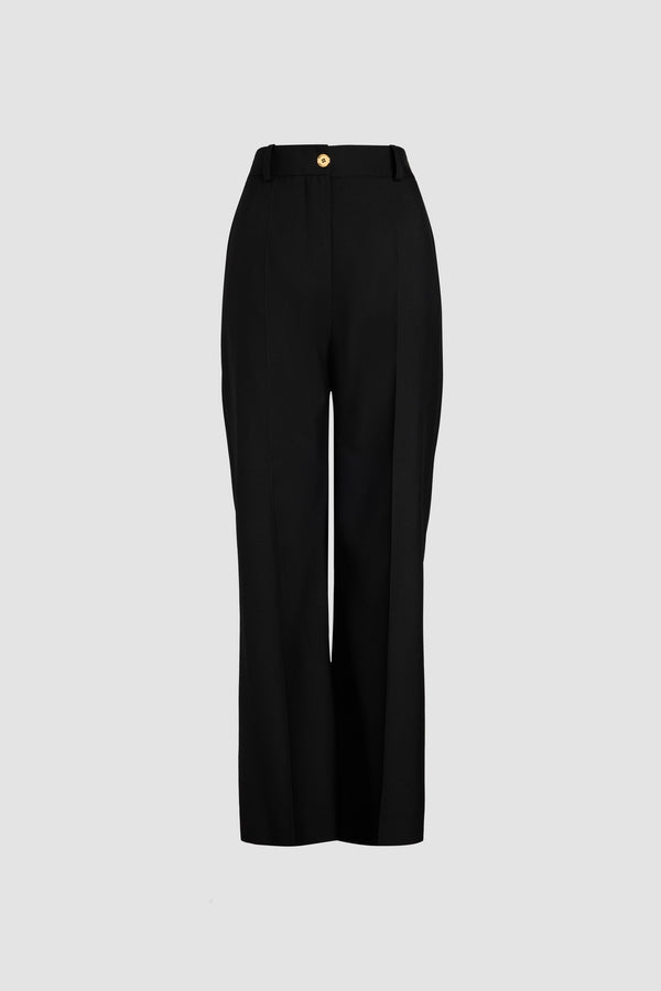 patou Pantalon droit en laine vierge