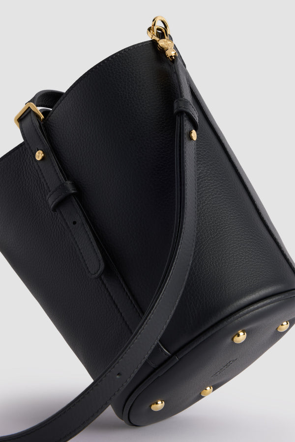 Patou Petit Sac Seau JP En Cuir