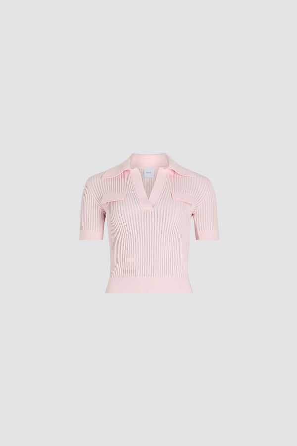 patou Polo en maille de coton