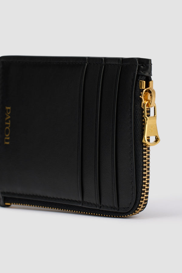 Patou Porte-cartes Zippé Patou En Cuir