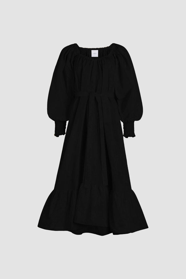 patou Robe cocktail longue en faille recyclée