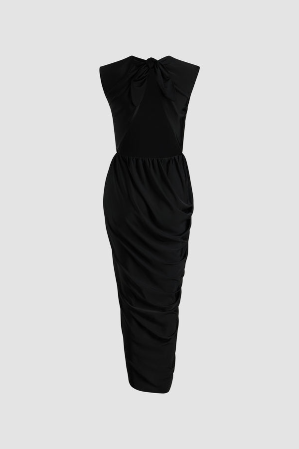 Patou Robe Dos Nu En Jersey Stretch