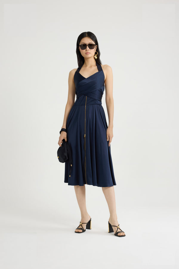 Patou Robe Midi En Satin