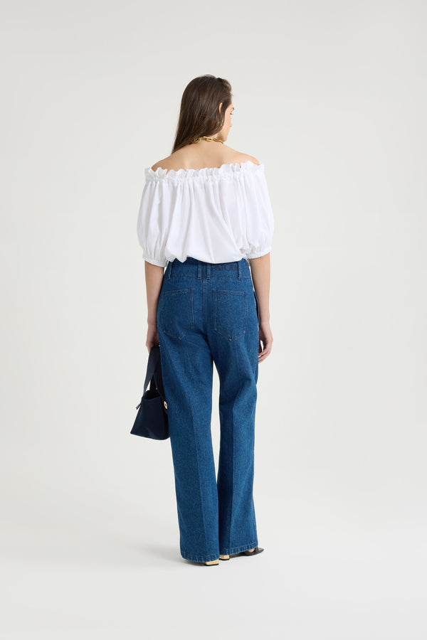 Patou T-shirt à Coulisse En Coton Bio