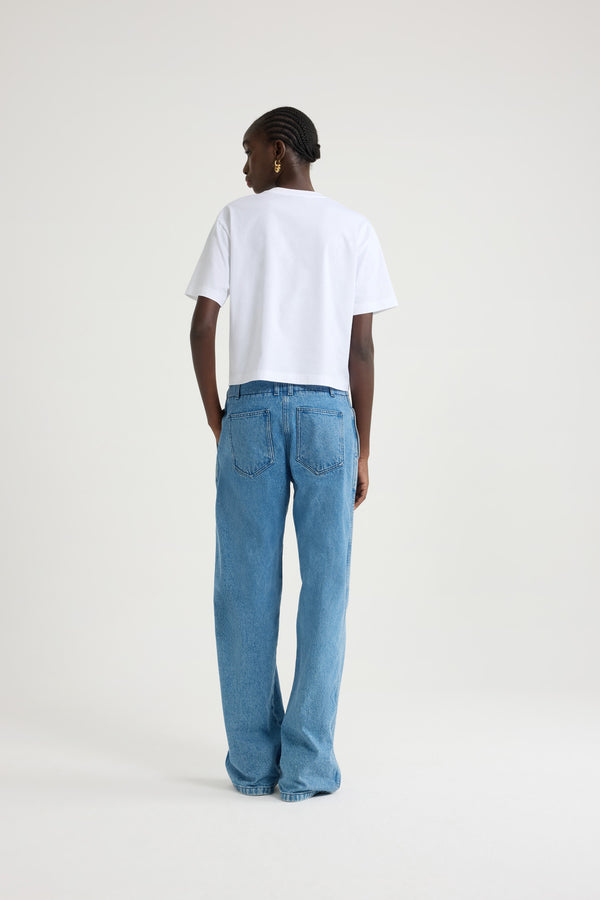 Patou T-shirt à Logo Patou Brodé En Coton Bio