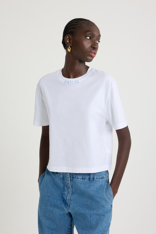 Patou T-shirt à Logo Patou Brodé En Coton Bio