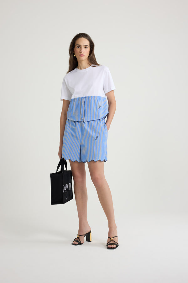 Patou T-shirt Hybride En Coton Bio