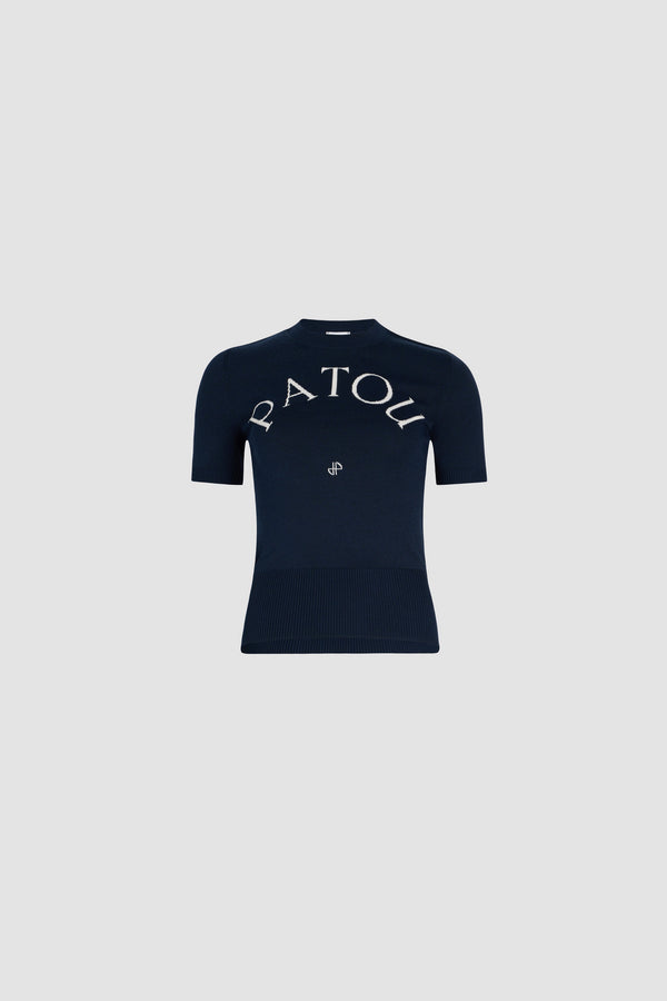 patou Top à logo Patou en maille de coton mélangé