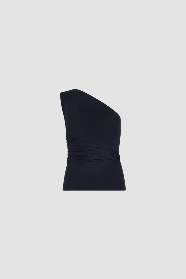 patou Top asymétrique en coton bio stretch