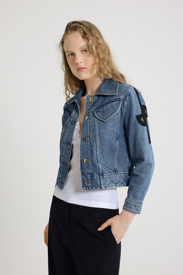 Patou Veste Iconique En Denim De Coton