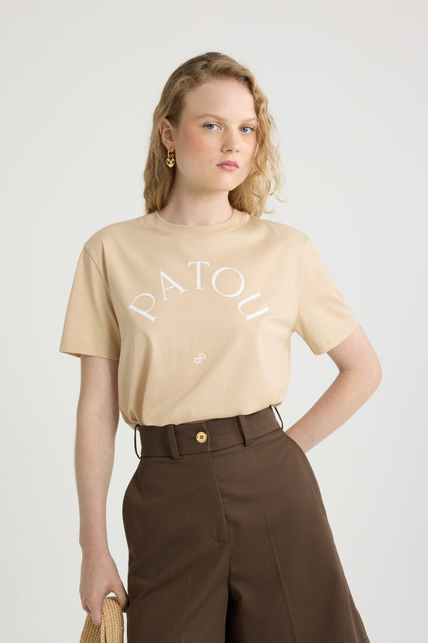 Patou T-shirt à Logo Patou Et Monogramme JP En Coton Bio
