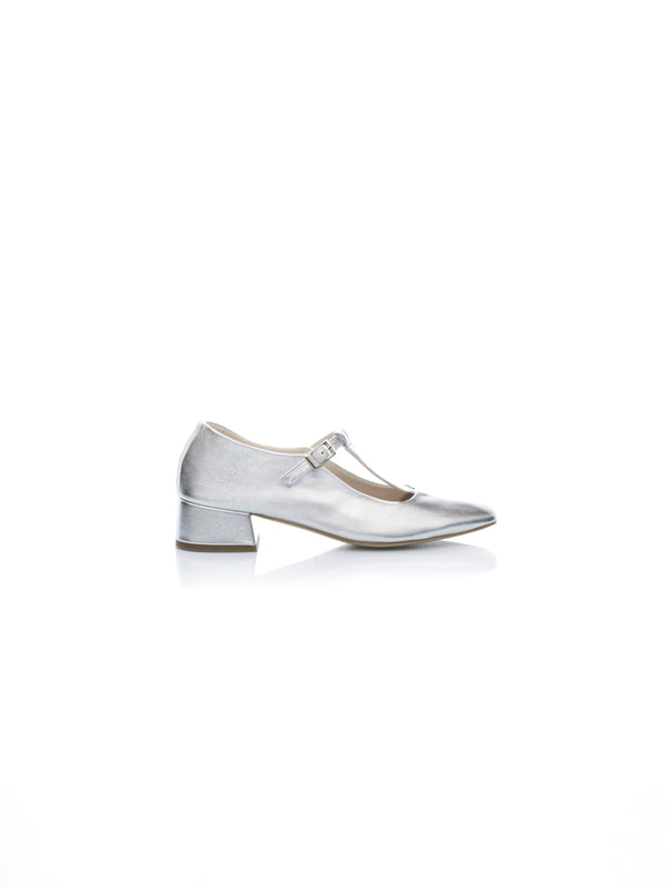 patricia blanchet Lolotte - Cuir Argent Métallisé