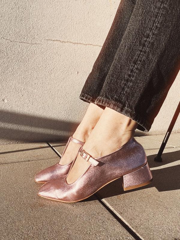 Patricia Blanchet Lolotte - Cuir Rose Métallisé