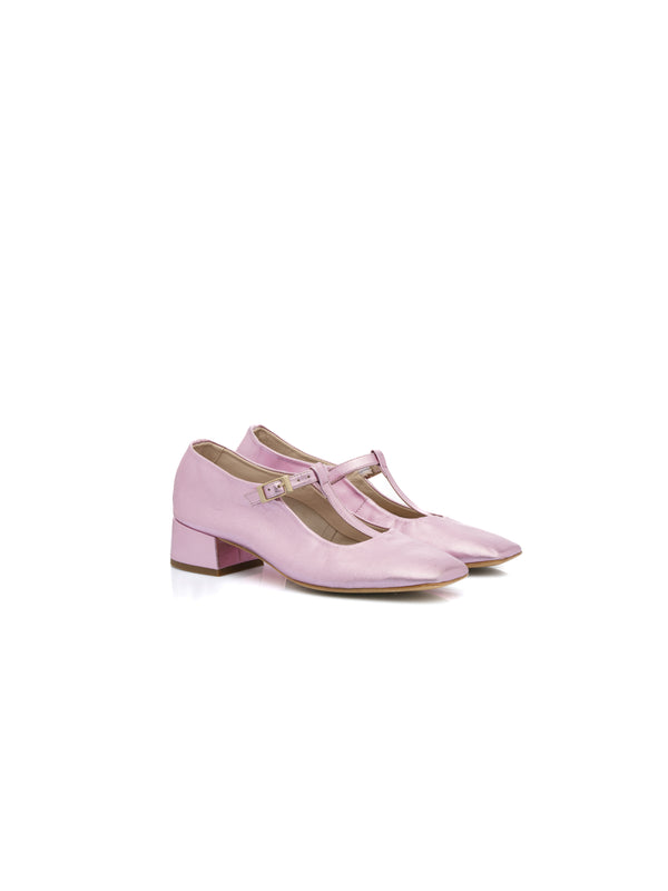 Patricia Blanchet Lolotte - Cuir Rose Métallisé