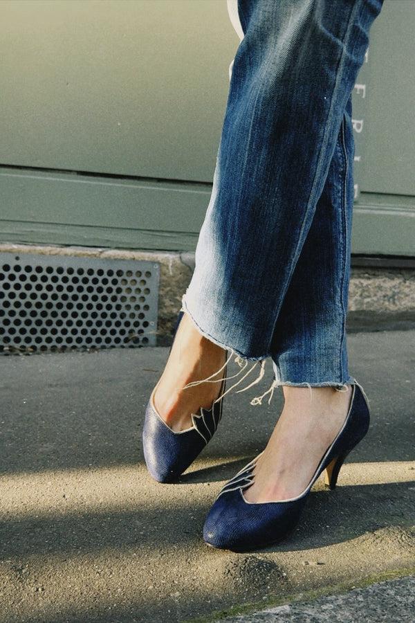 Patricia Blanchet Mojito - Imprimé Bleu Marine