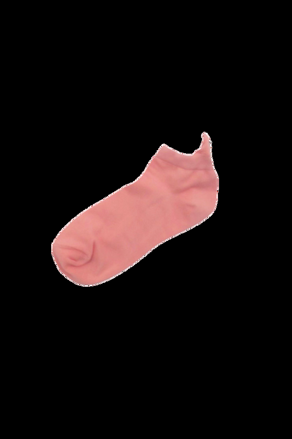 paul & joe Chaussettes basses saumon à broderie Nounette