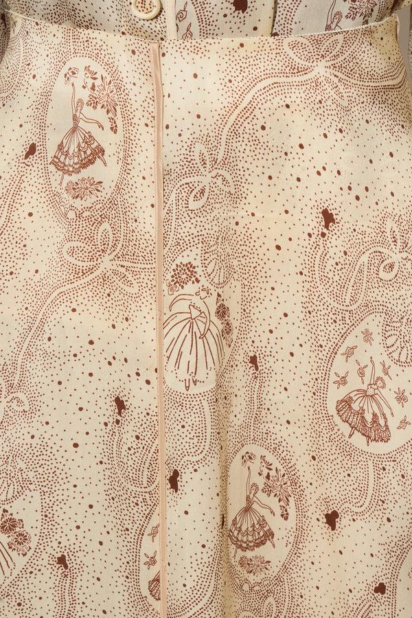 Paul & Joe Jupe En Organza De Soie à Imprimé Exclusif