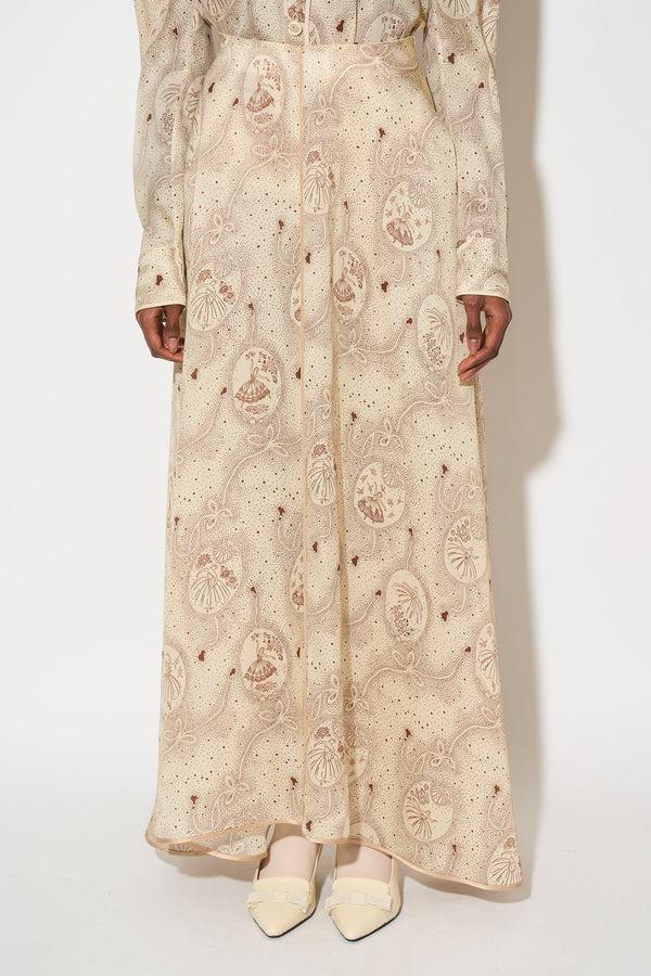 Paul & Joe Jupe En Organza De Soie à Imprimé Exclusif