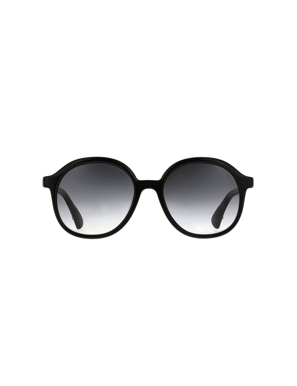 paul & joe Lunettes de soleil oversize 70's - noir brillant