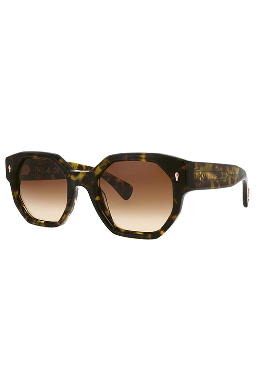 Paul & Joe Lunettes De Soleil Oversizes écailles Vertes