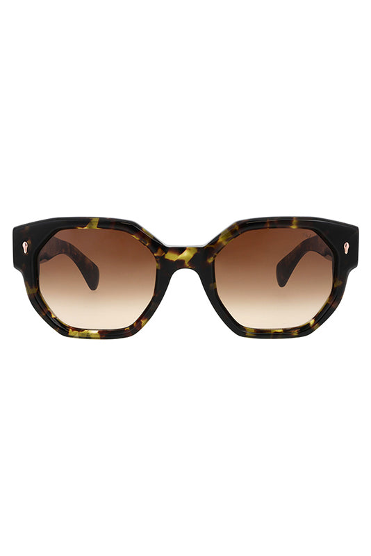 paul & joe Lunettes de soleil oversizes écailles vertes