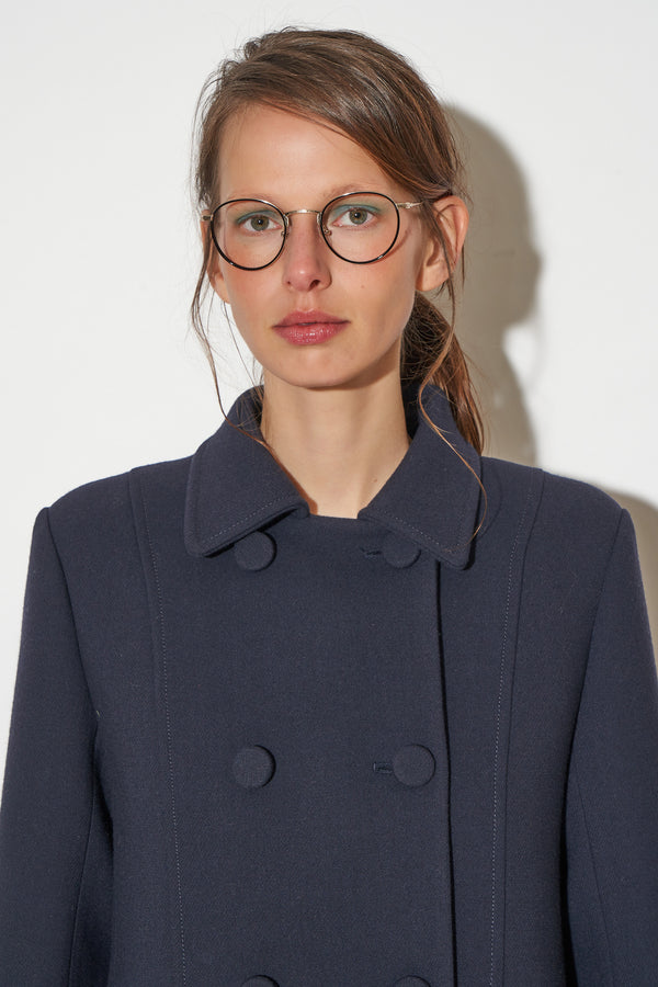 Paul & Joe Manteau En Crêpe De Laine Légèrement évasé