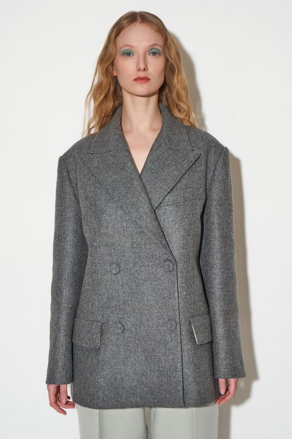 paul & joe Manteau en laine et cachemire coupe oversize