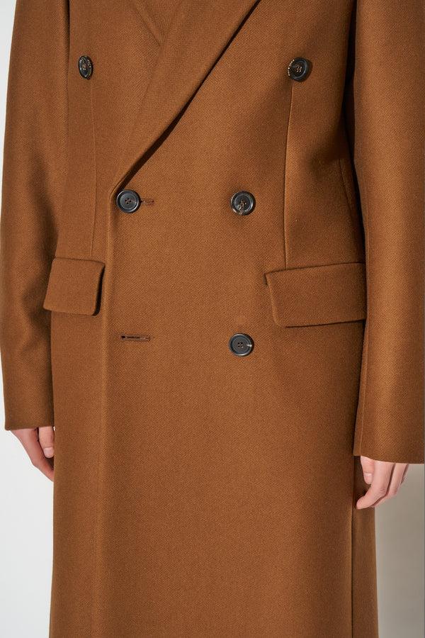 Paul & Joe Manteau Long Unisexe En Laine Et Cachemire