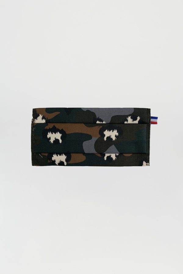 paul & joe Masque lavable français imprimé camouflage