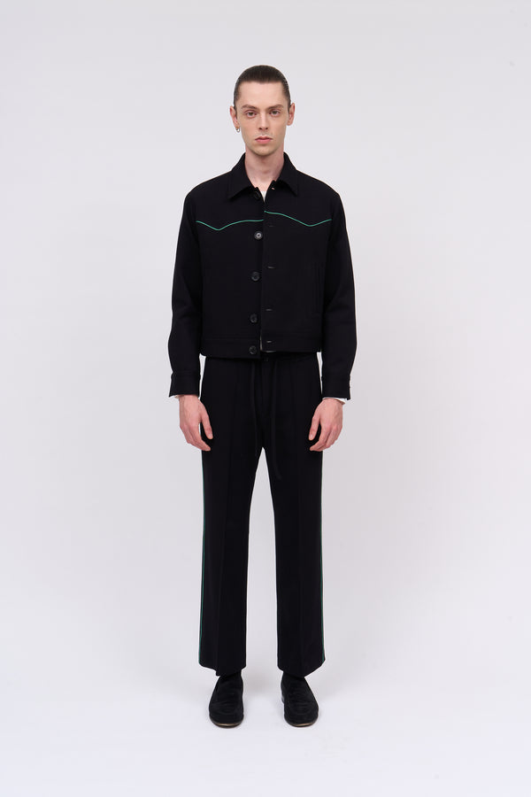 paul & joe Pantalon coupe droite avec cordon de serrage