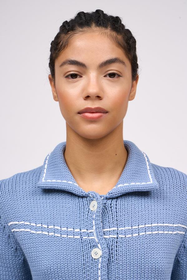 Paul & Joe Cardigan Court En Grosses Mailles