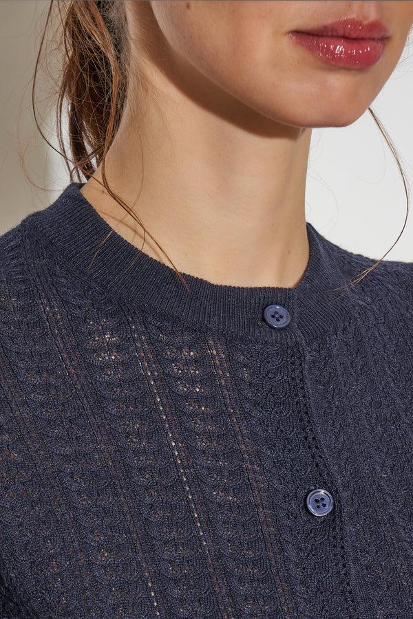 Paul & Joe Cardigan En Laine Mérinos